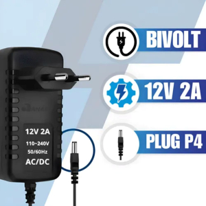 Fonte 12V 2A (Universal)