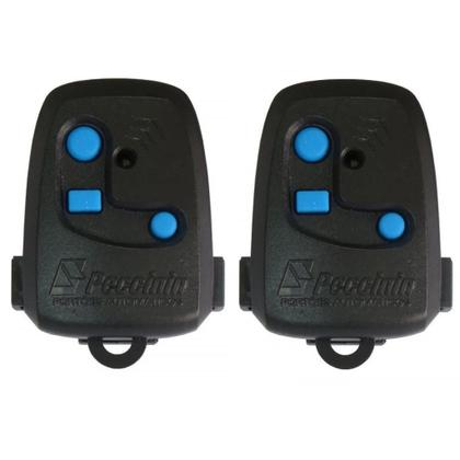 Kit 2 Controle Remoto Peccinin 3C 433mhz - Preto