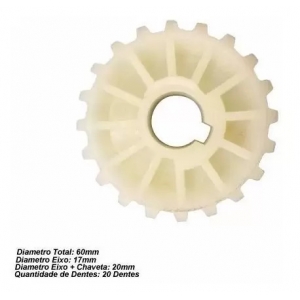 Coroa z-20 Chaveata 20 Dentes - P10865 (PPA)
